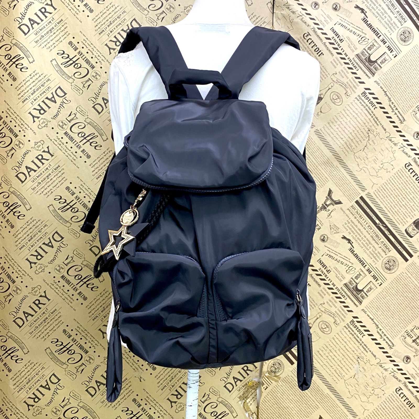 SeeByChloe リュック nylon Blue ジョイライダーunisex SEE BY CHLOE 