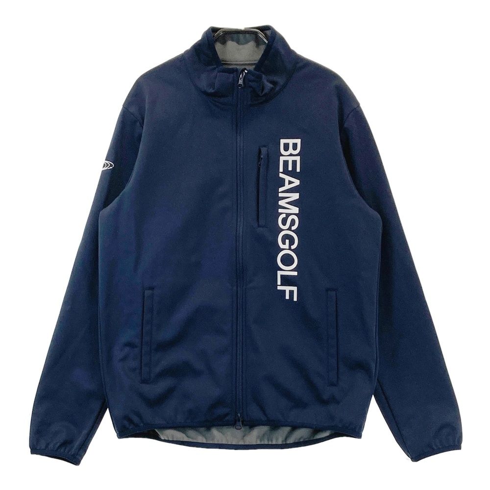 BEAMS GOLF ビームスゴルフ 裏地付き ジップジャケット ホワイト系 L