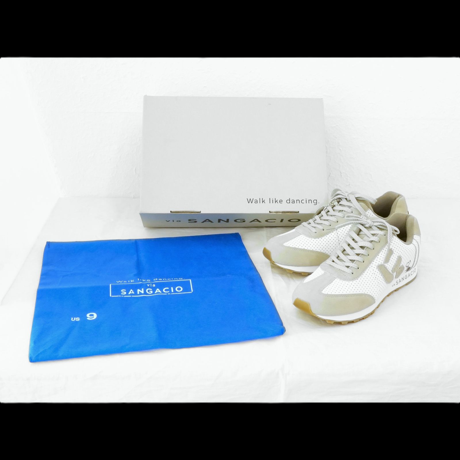 KO]未使用 Via SANGACIO 限定品 バンクシーコラボシューズ Banksy にゅ 