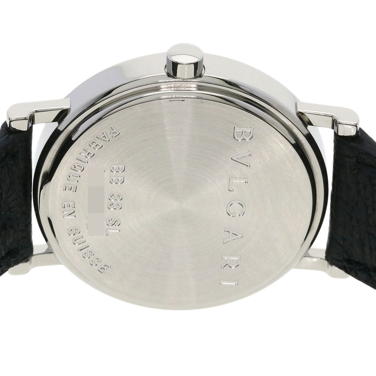 BVLGARI ブルガリ BB33SL ブルガリブルガリ 腕時計 SS 革 メンズ [中古