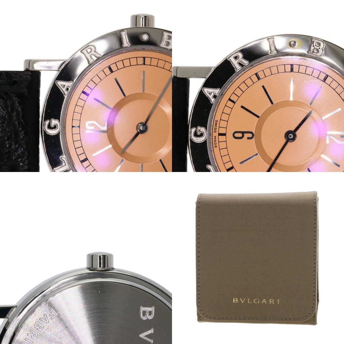 BVLGARI ブルガリ BB33SL ブルガリブルガリ 腕時計 SS 革 メンズ [中古] BVLGARI ブルガリ BB33SL ブルガリブルガリ 腕時計 SS 革 メンズ [中古