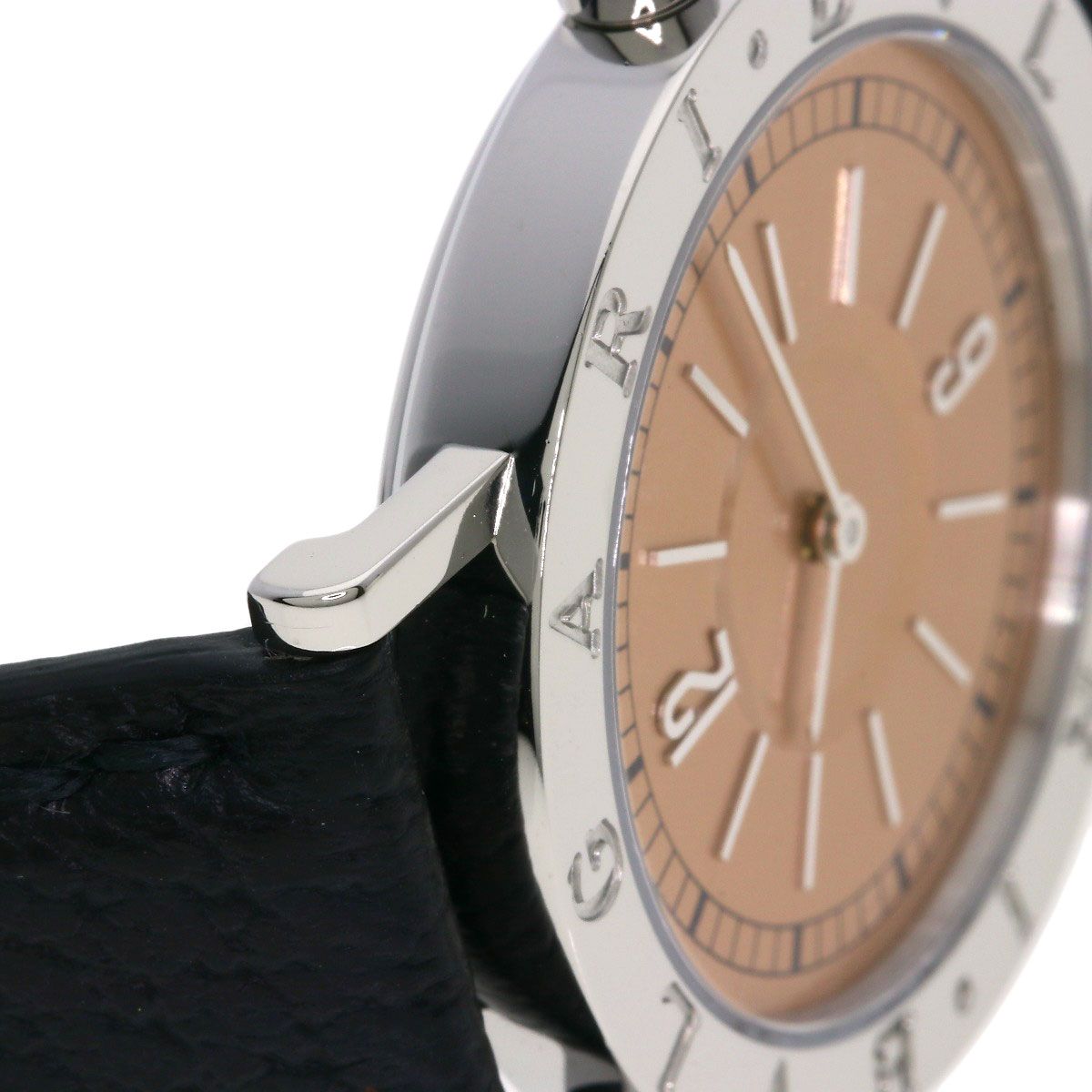BVLGARI ブルガリ BB33SL ブルガリブルガリ 腕時計 SS 革 メンズ [中古