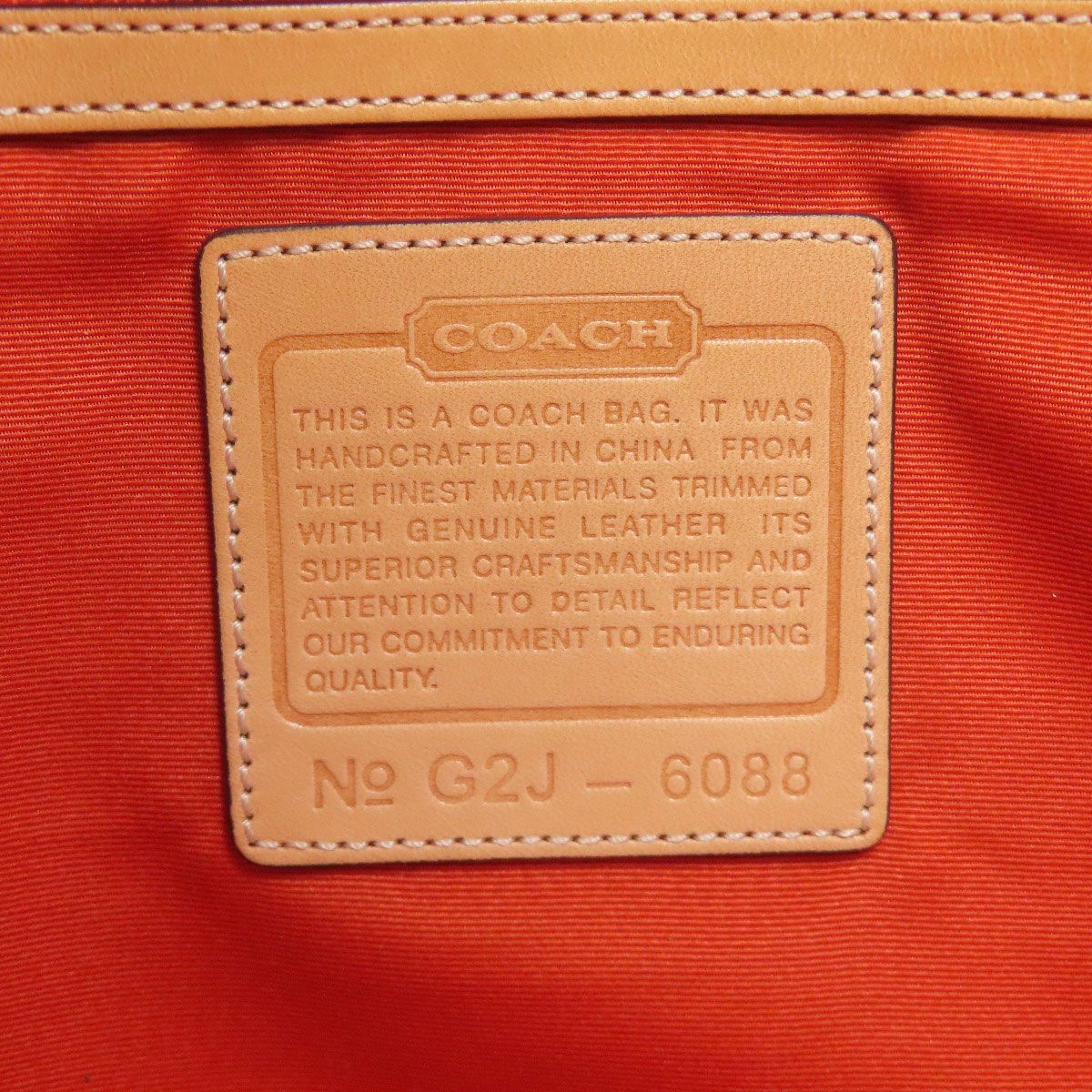 COACH コーチ 6088 シグネチャー トートバッグ キャンバス レディース 