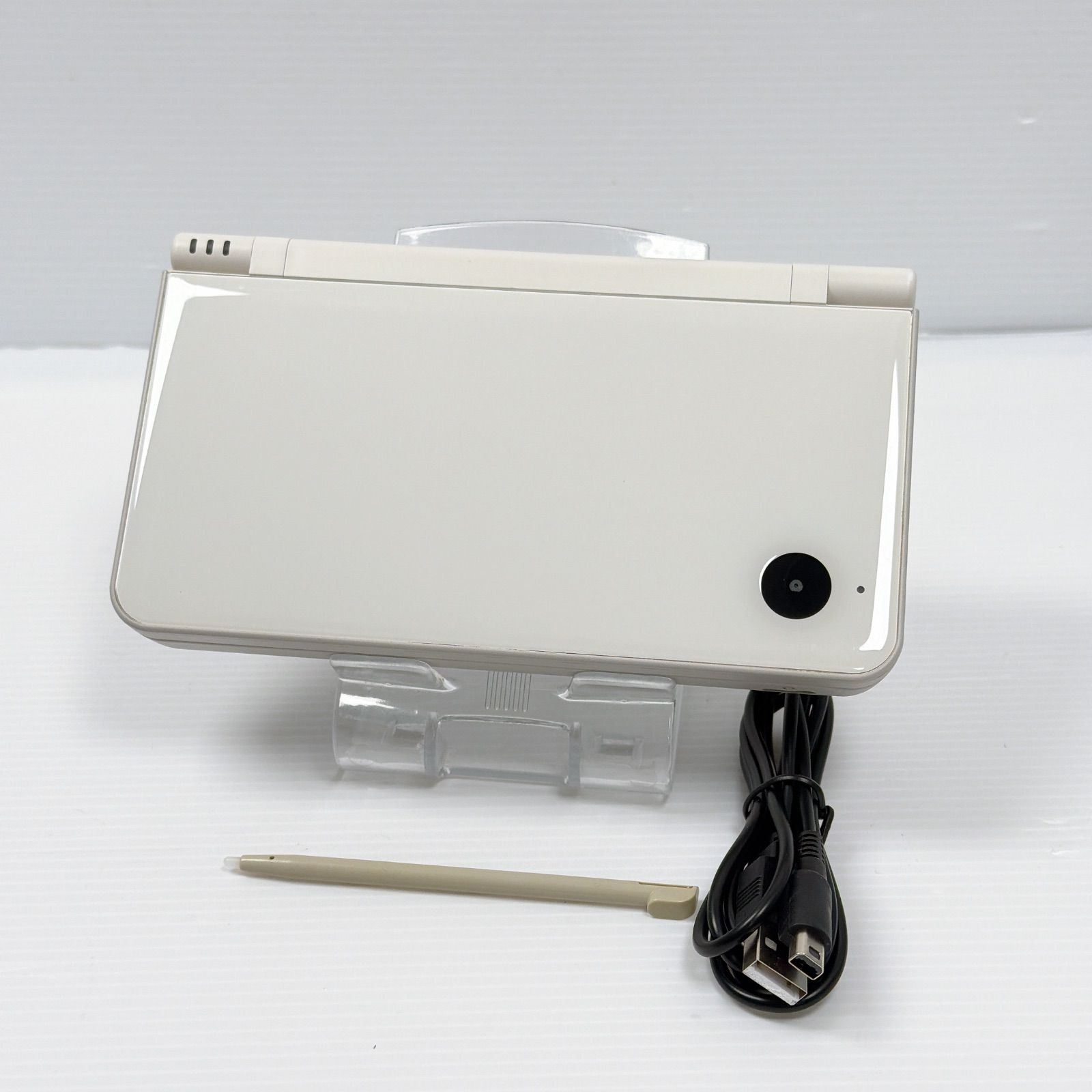 ニンテンドー DSiLL ナチュラルホワイト 外装美品 遊べるセット 動作 