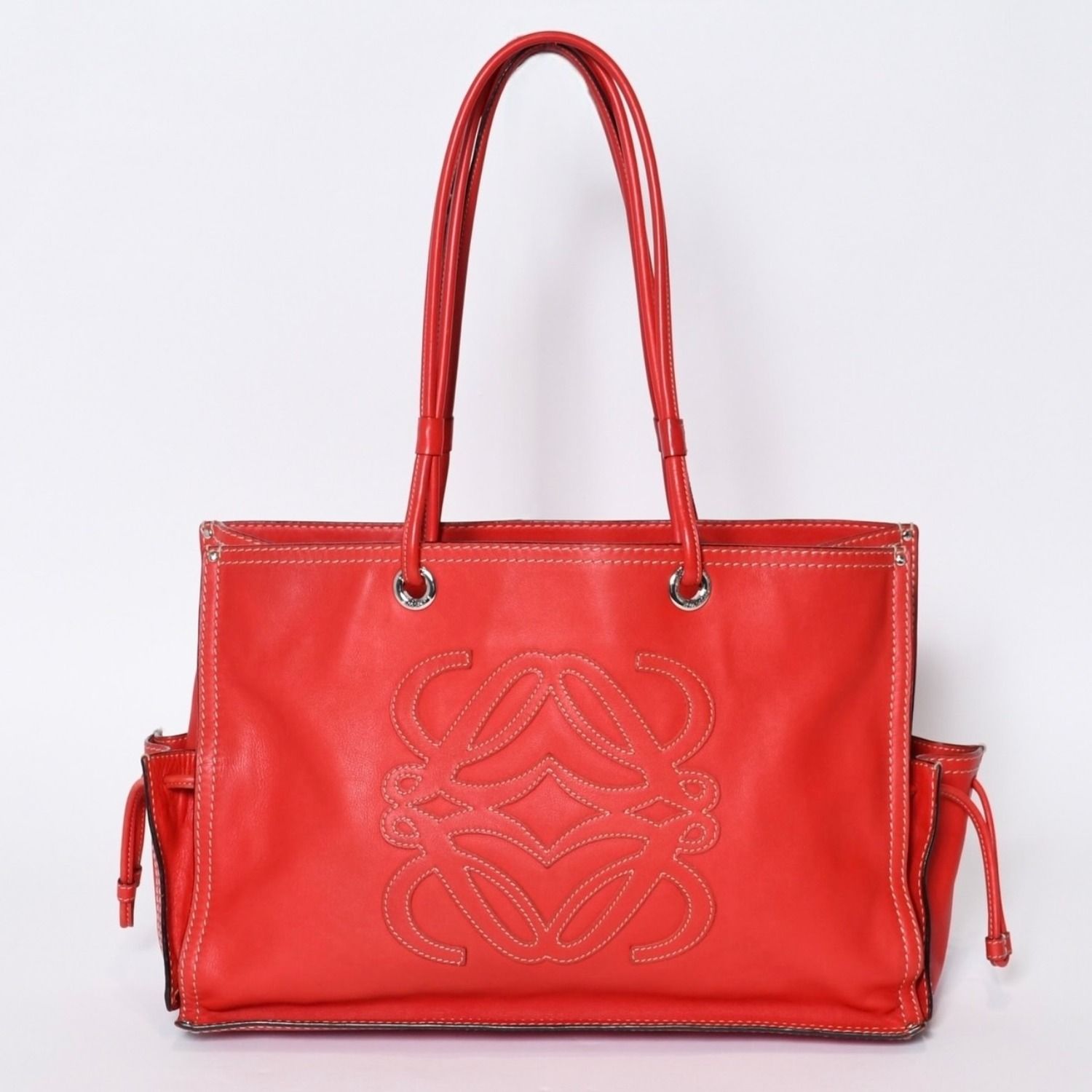 極美品 LOEWE ロエベ アナグラム レタリング トートバッグ 極美品 LOEWE ロエベ アナグラム レタリング トートバッグ