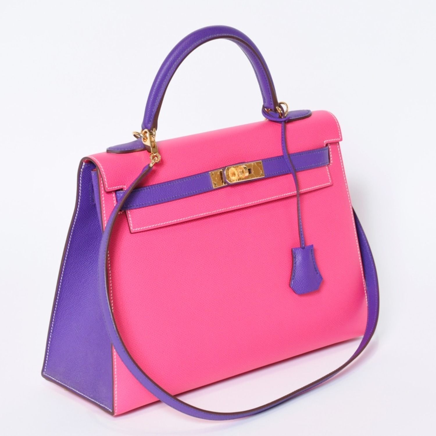 極美品 HERMES エルメス SPO パーソナル ケリー28 外縫い □R刻印 
