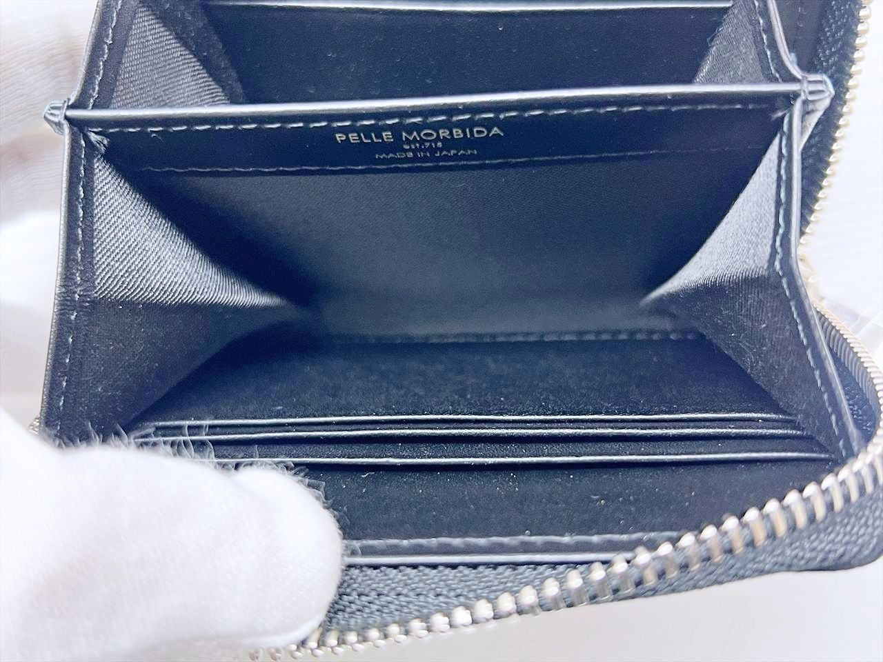 未使用保管 美品 ペッレモルビダ バルカ コンパクトウォレット 