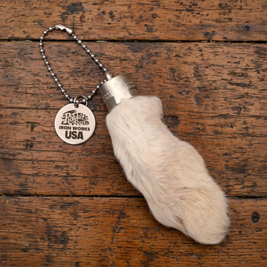 USA RABBIT FOOT ラッキーチャーム アメリカ ビンテージ ラビット