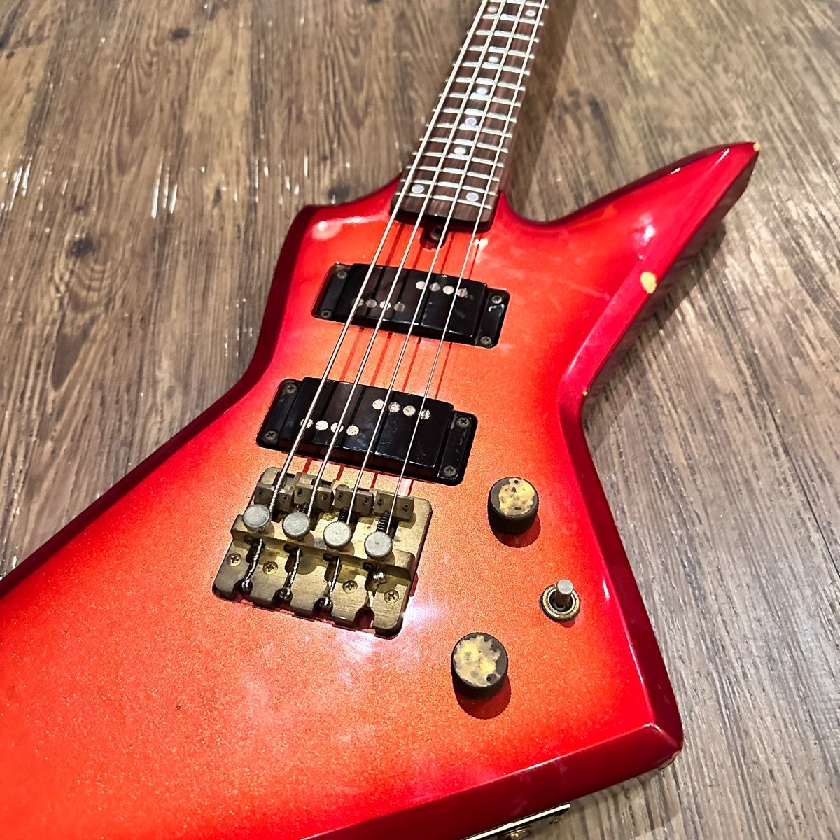 AriaProII ZZB Custom 1984年製 Explorer Bass Electric Bass エレキ