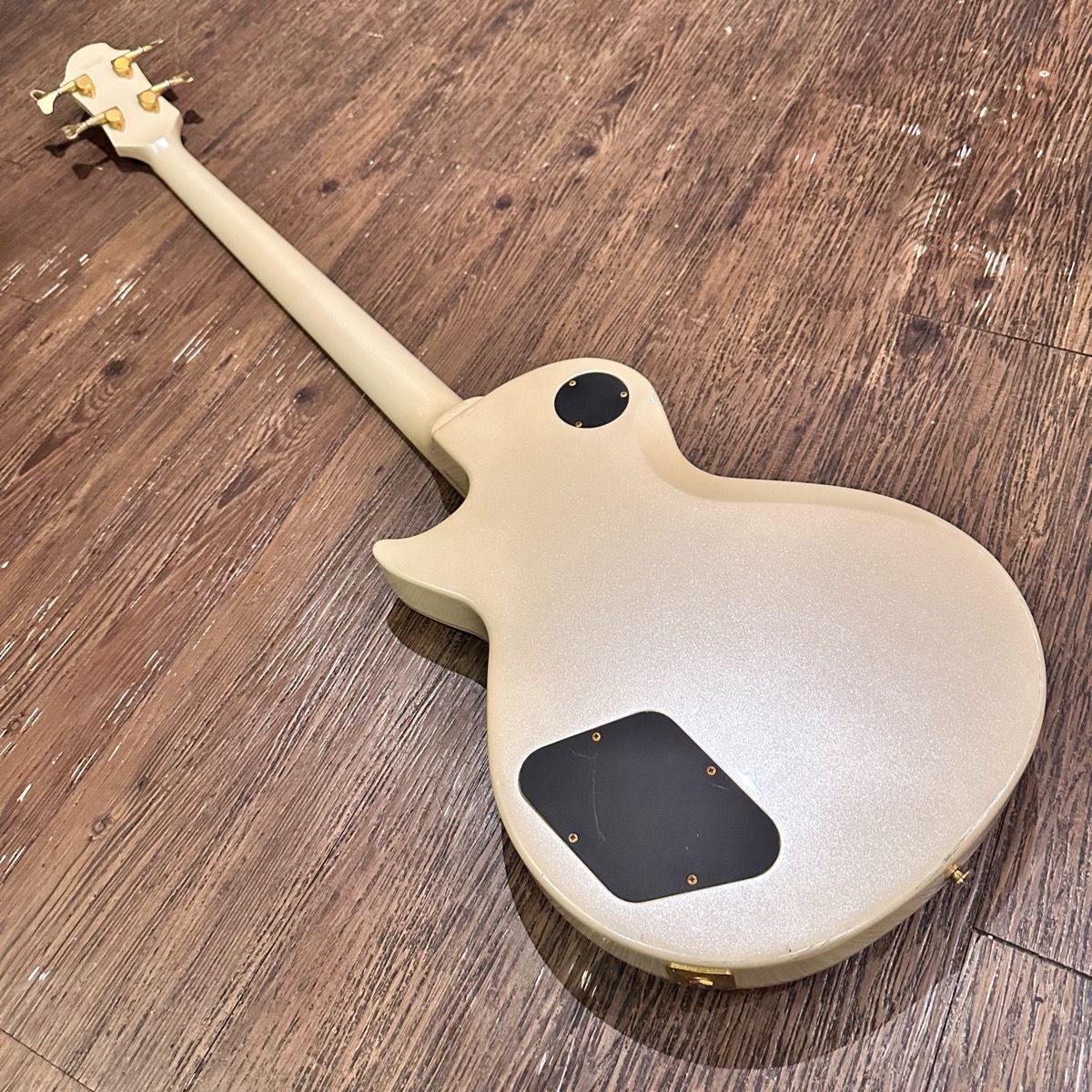 Greco LGB-90 LP Custom Bass Pearl White 2002年製 レスポール ベース