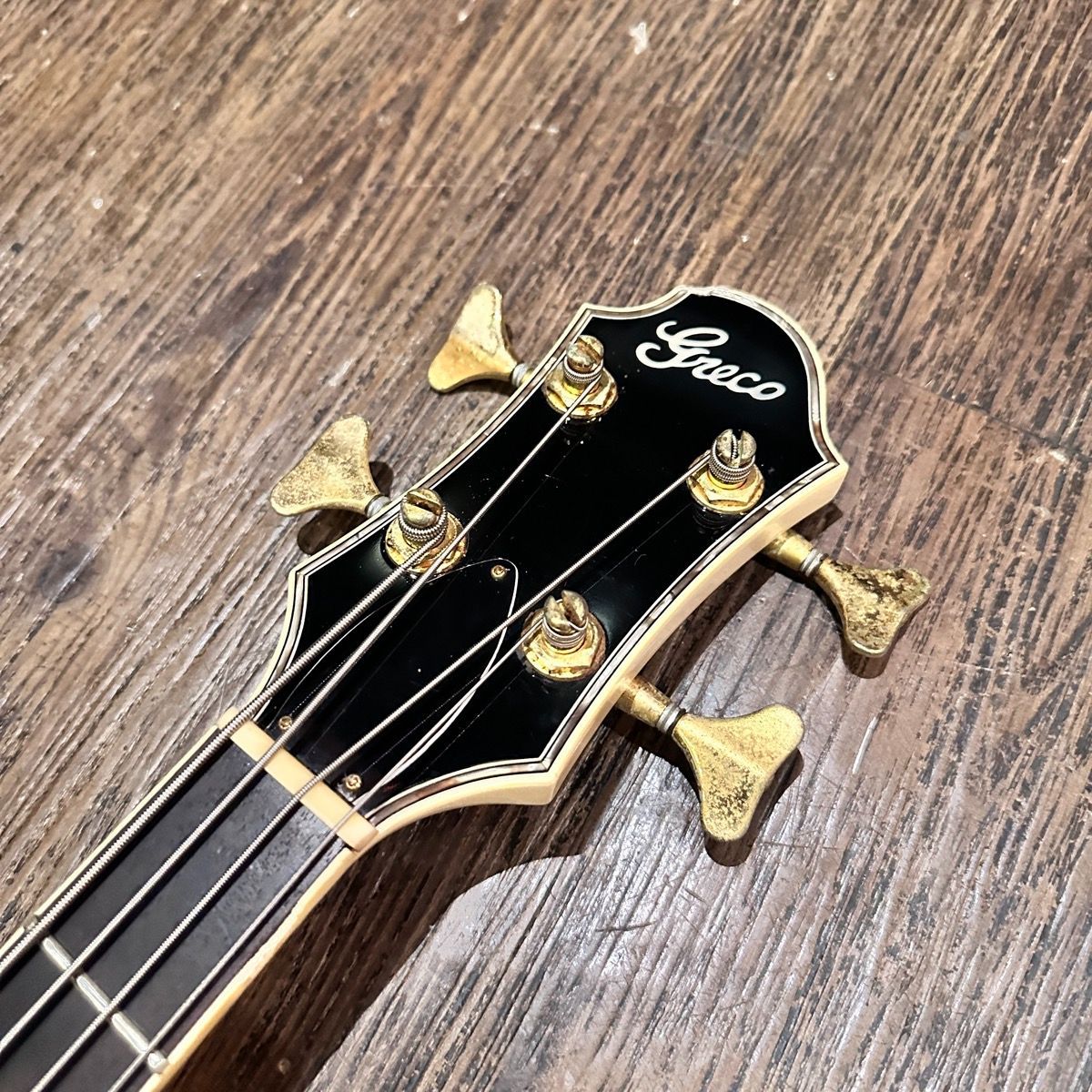 Greco LGB-90 LP Custom Bass Pearl White 2002年製 レスポール ベース