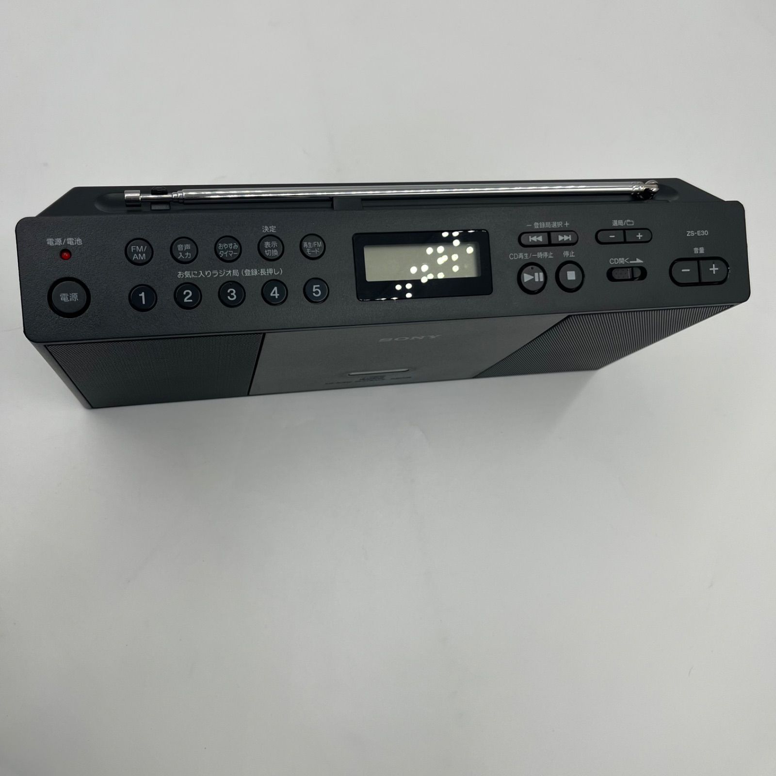 保管品】SONY/ソニー/パーソナルオーディオシステム/ZS-E30/ブラック