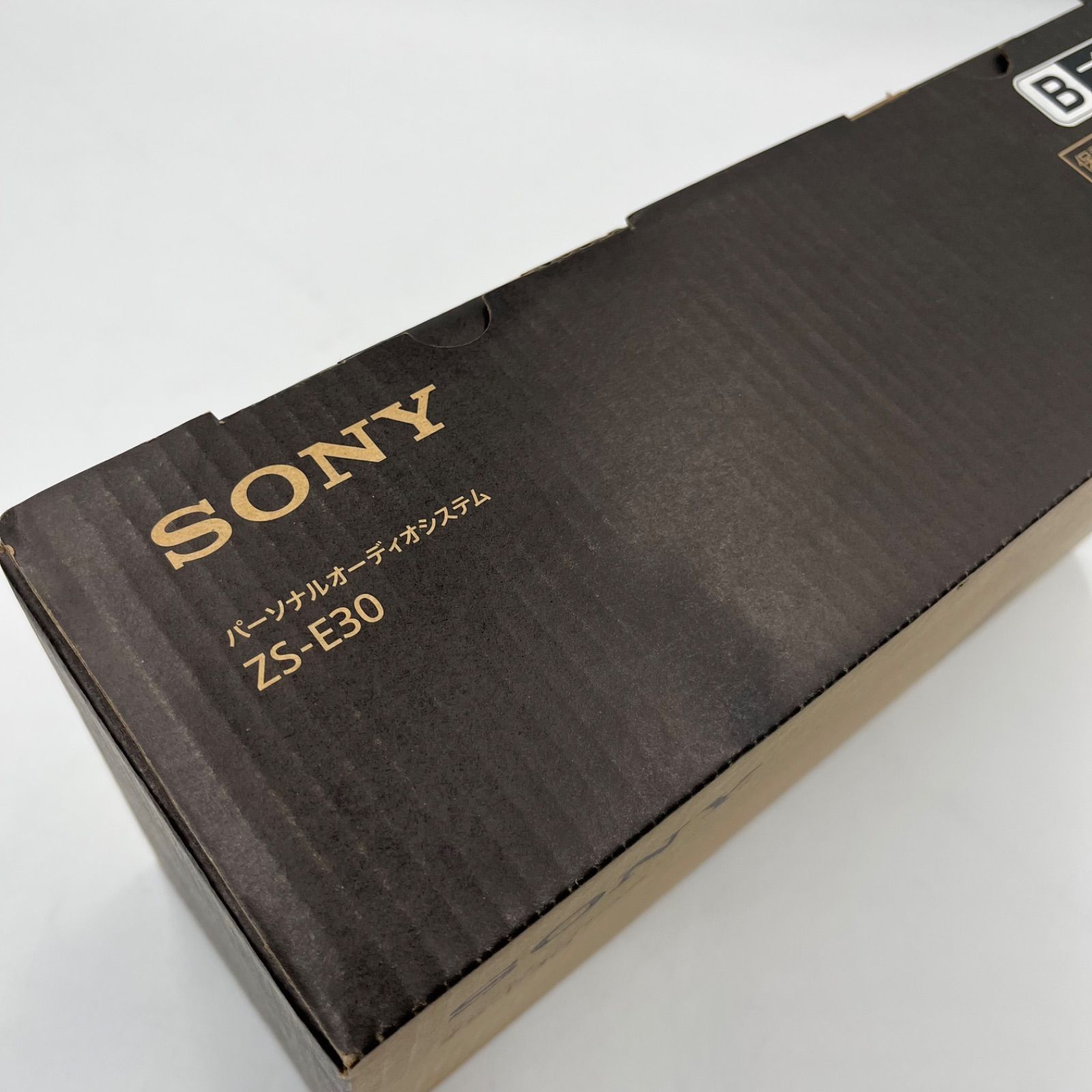 保管品】SONY/ソニー/パーソナルオーディオシステム/ZS-E30/ブラック