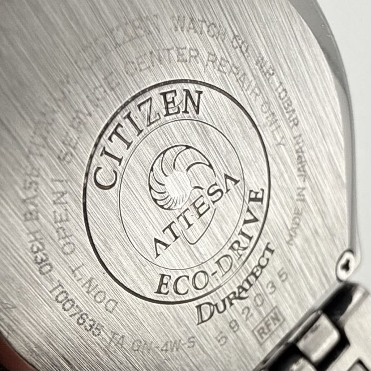訳あり】CITIZEN H330-T007635 シチズン ATTESA アテッサ レディース 