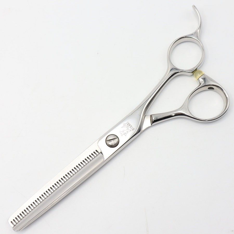 美品】光シザー THINNING 724 セニング 6インチ オフセットハンドル 40