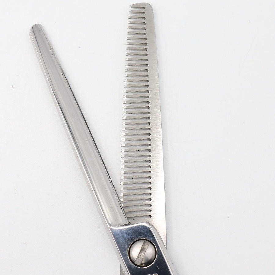 美品】光シザー THINNING 724 セニング 6インチ オフセットハンドル 40