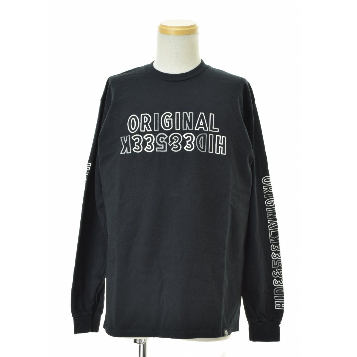 HIDEANDSEEK×ToruNishiura西浦徹】Original H&S L/S Tee長袖Tシャツ 