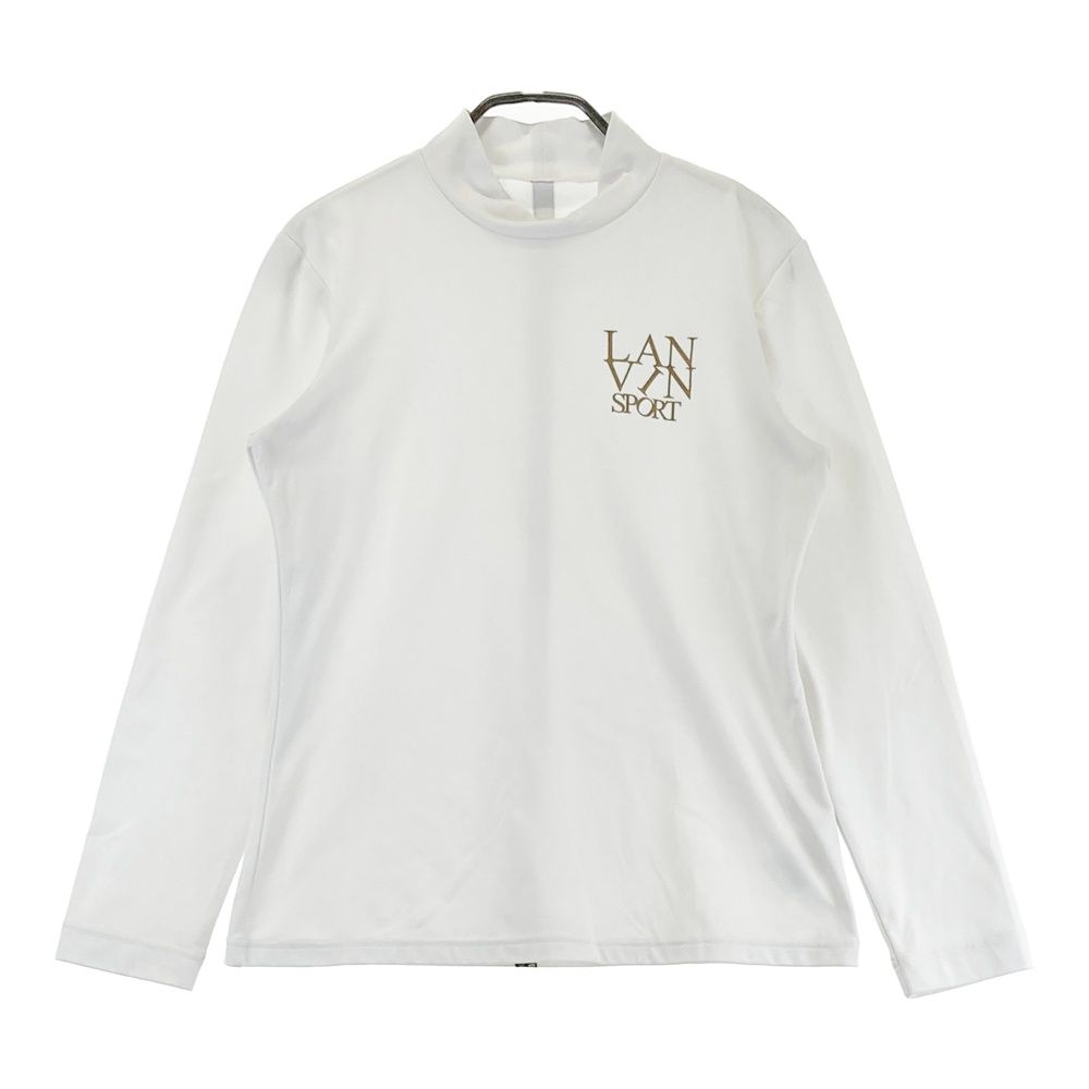 サイズ：38 LANVIN SPORT ランバン スポール ハーフジップ 長袖Tシャツ