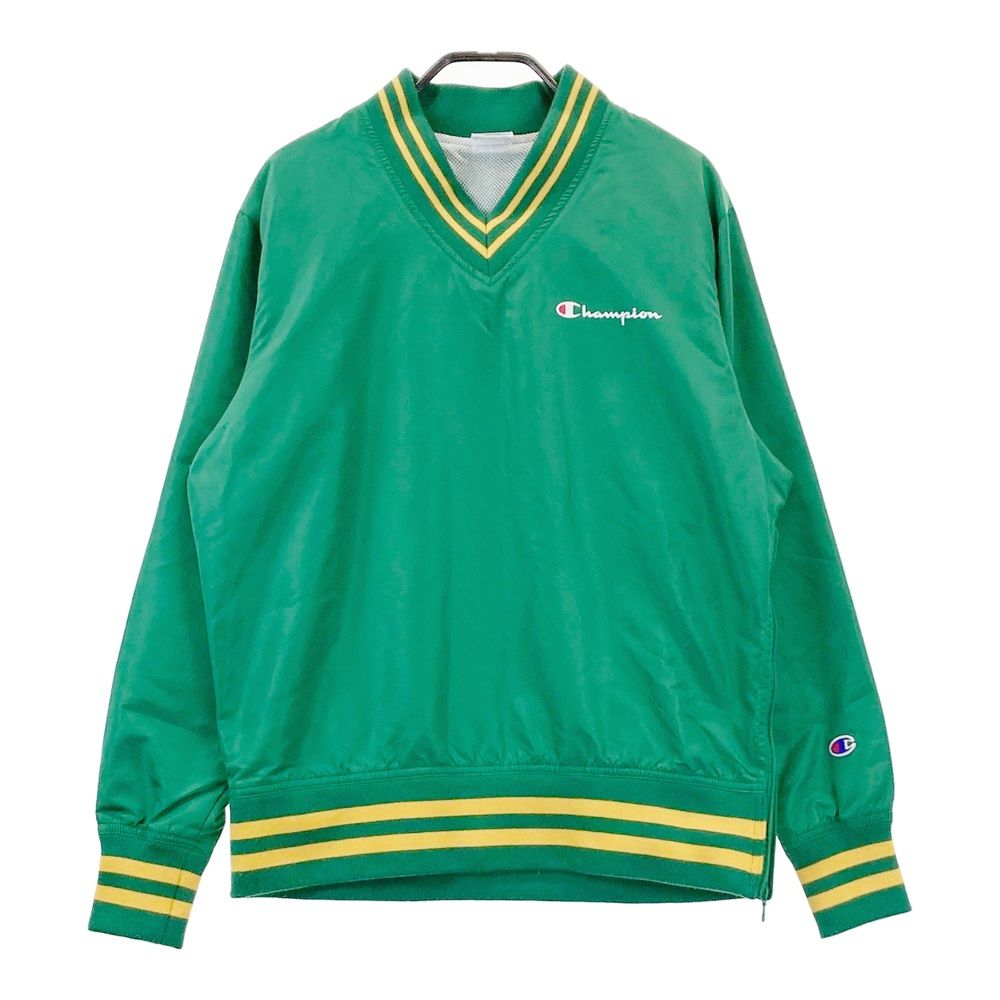 サイズ：S BEAMS GOLF ビームスゴルフ ×champion 裏メッシュ ブルゾン  グリーン系 [240101643956] ゴルフウェア メンズ ストスト サイズ：S BEAMS GOLF ビームスゴルフ ×champion 裏メッシュ ブルゾン