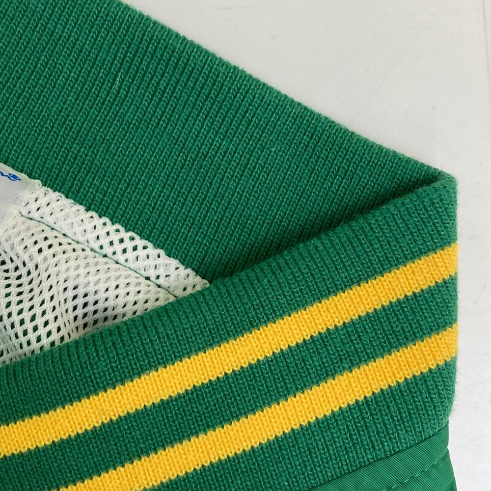 サイズ：S BEAMS GOLF ビームスゴルフ ×champion 裏メッシュ ブルゾン  グリーン系 [240101643956] ゴルフウェア メンズ ストスト サイズ：S BEAMS GOLF ビームスゴルフ ×champion 裏メッシュ ブルゾン