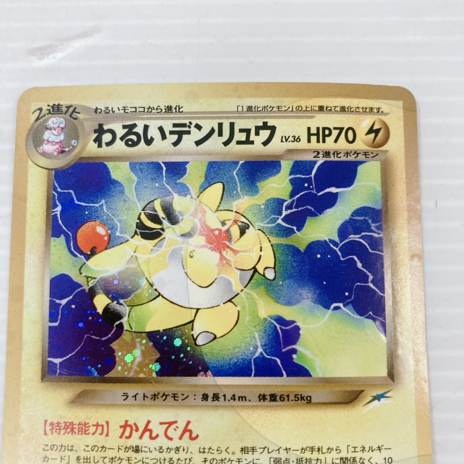 ポケットモンスター ポケモンカードゲーム ポケカ わるいデンリュウ No