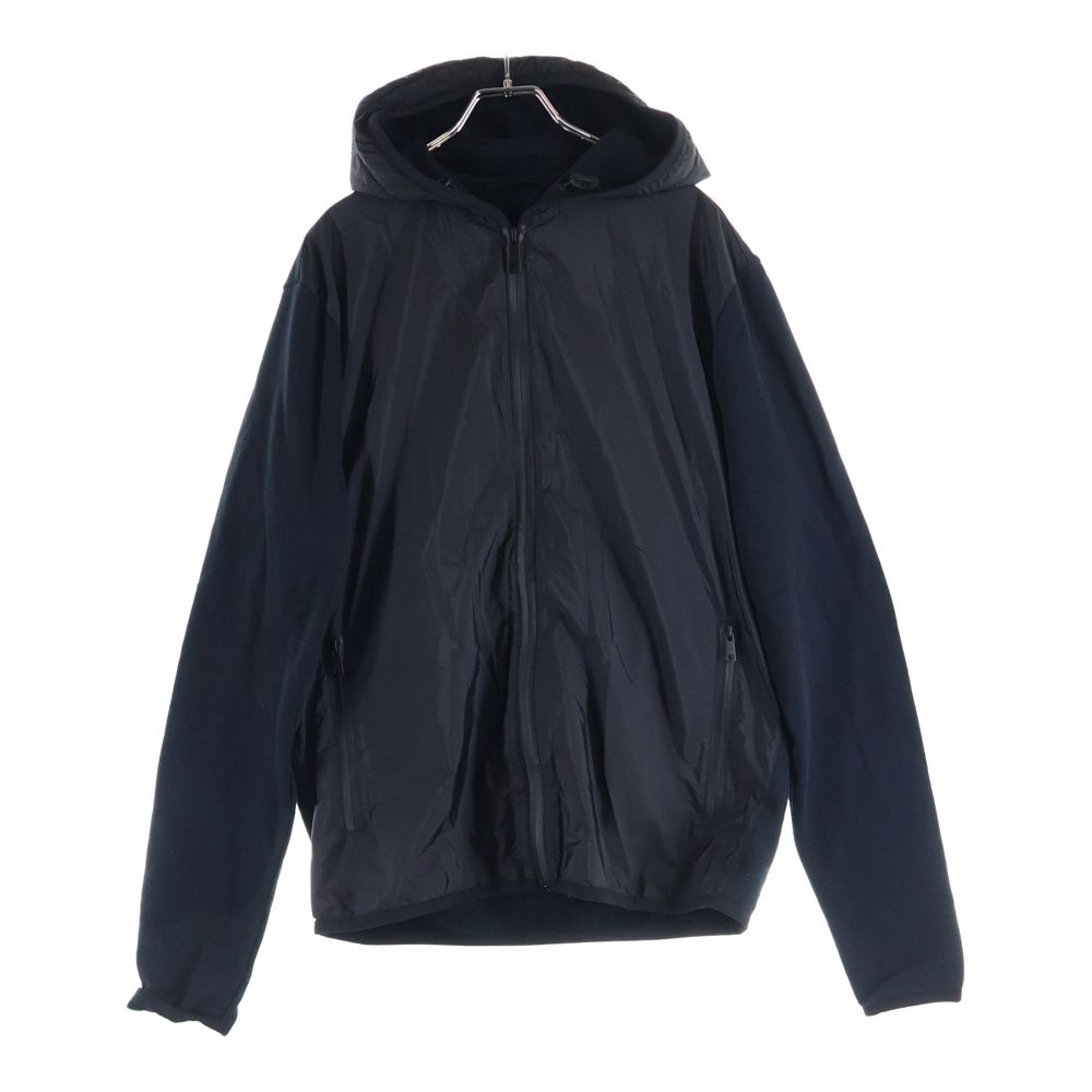 PRADA (プラダ) 19SS スウェット 切替 ナイロン ジップアップ 