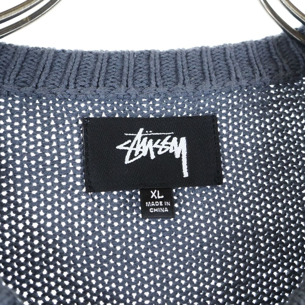 STUSSY (ステューシー) SURFMAN ICON COTTON LINEN CREW サーフマン