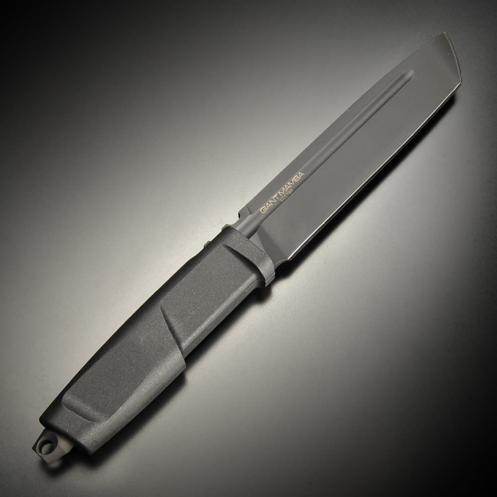  EXTREMA RATIO アウトドアナイフ Giant Mamba Black 表面処理ブレード 18歳以上 ブラック 座布団 ナイフ ツール アウトドア