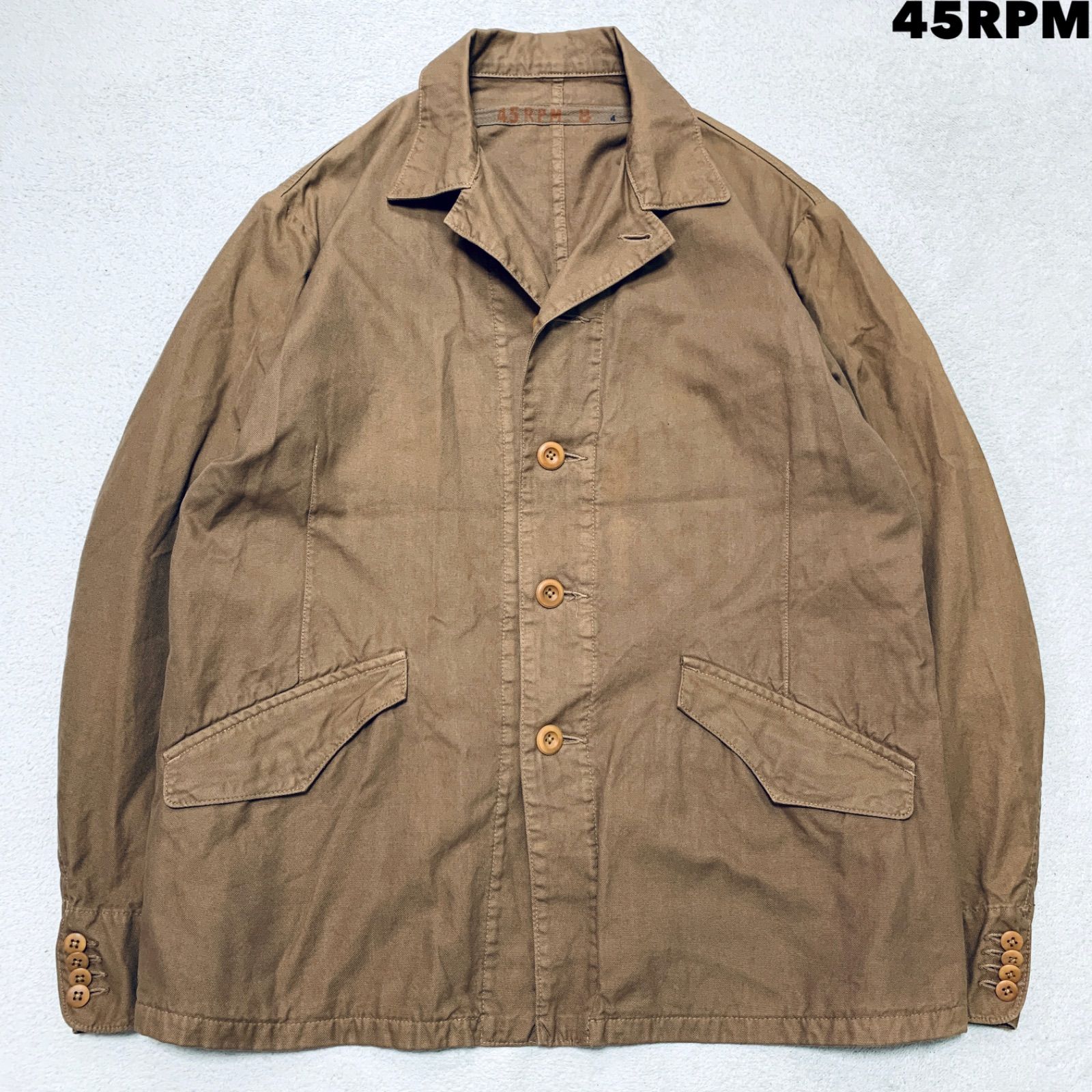 メンズ 45rpm / 45R カバーオール ワークジャケット ダックジャケット 