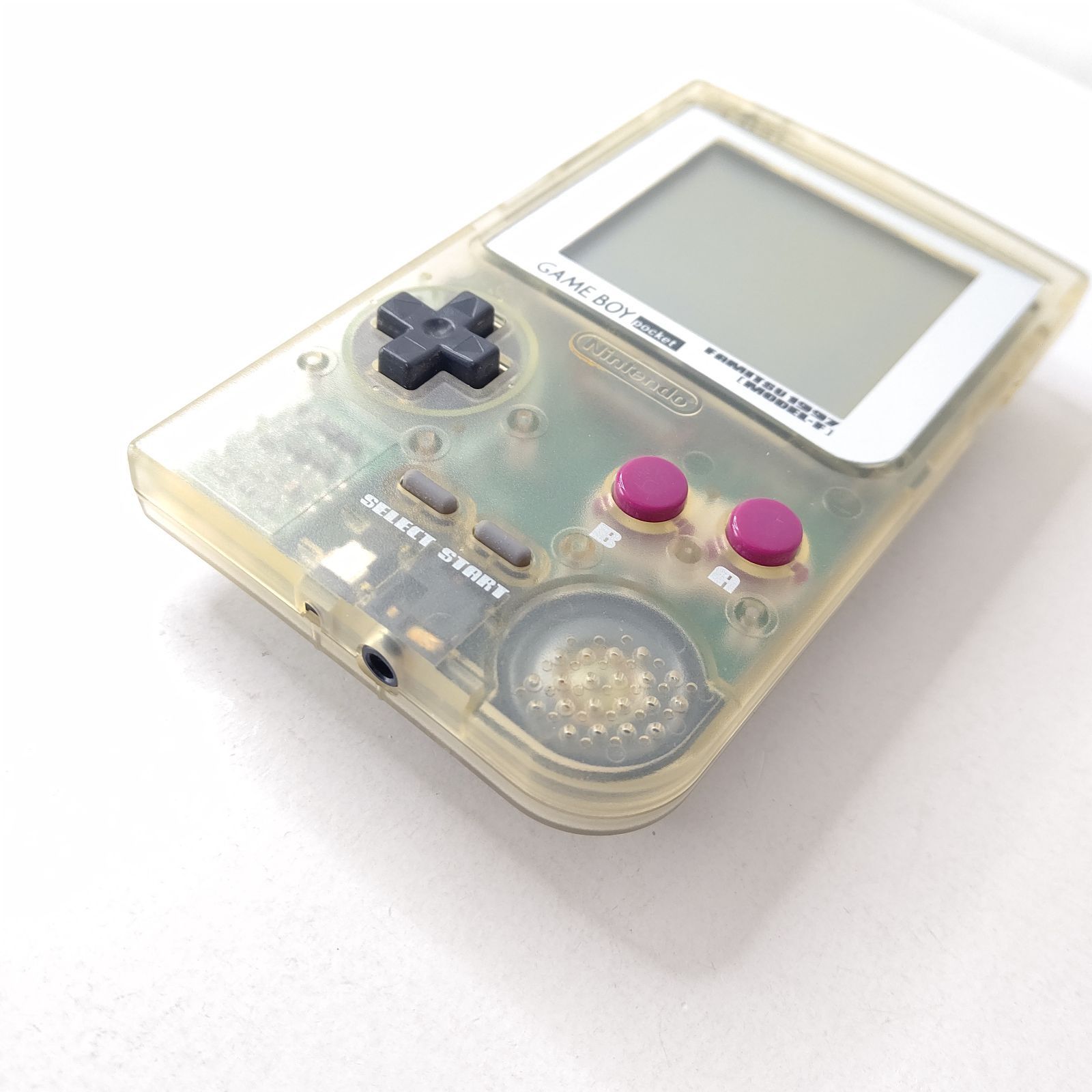 美品 ゲームボーイポケット ファミ通 限定モデル スケルトン 激レア 