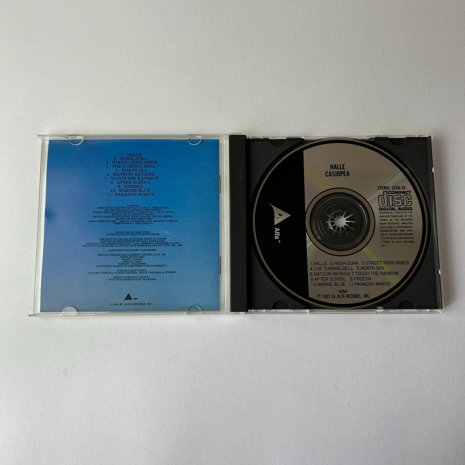 CASIOPEA Alfa カシオペア Casiopea LIVE Years recorded LP ALFA and