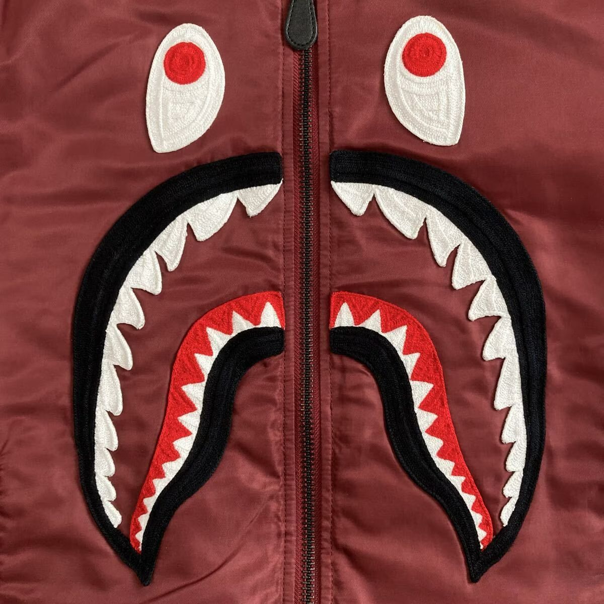 SHARK MA-1 Bomber Jacket Sサイズ a bathing ape BAPE エイプ ベイプ