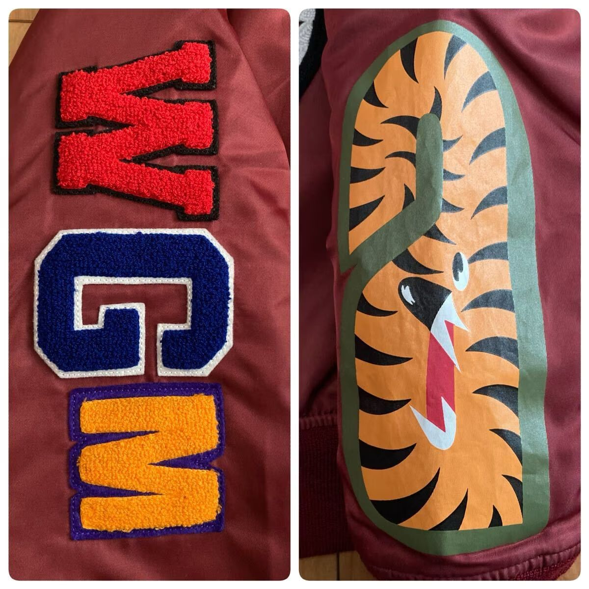 SHARK MA-1 Bomber Jacket Sサイズ a bathing ape BAPE エイプ ベイプ