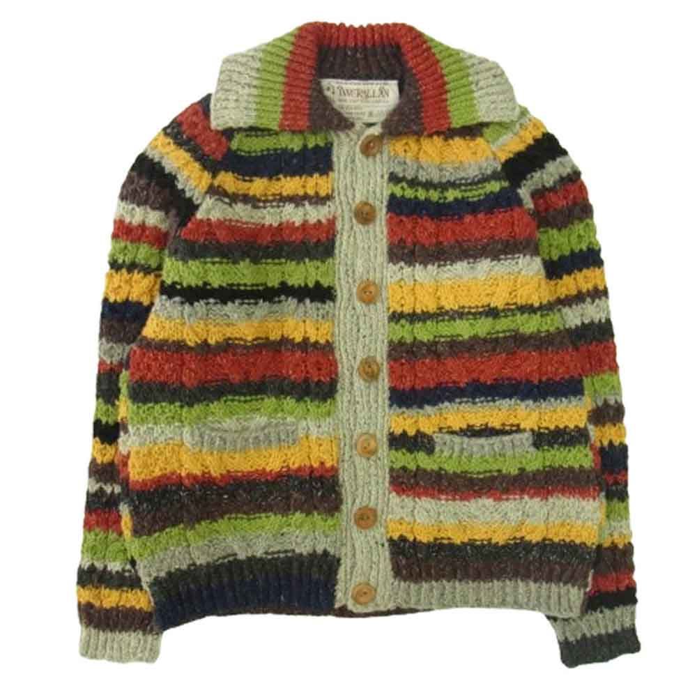 INVERALLAN インバーアラン 茶タグ kids 子供用 3A LUMBER CARDIGAN 