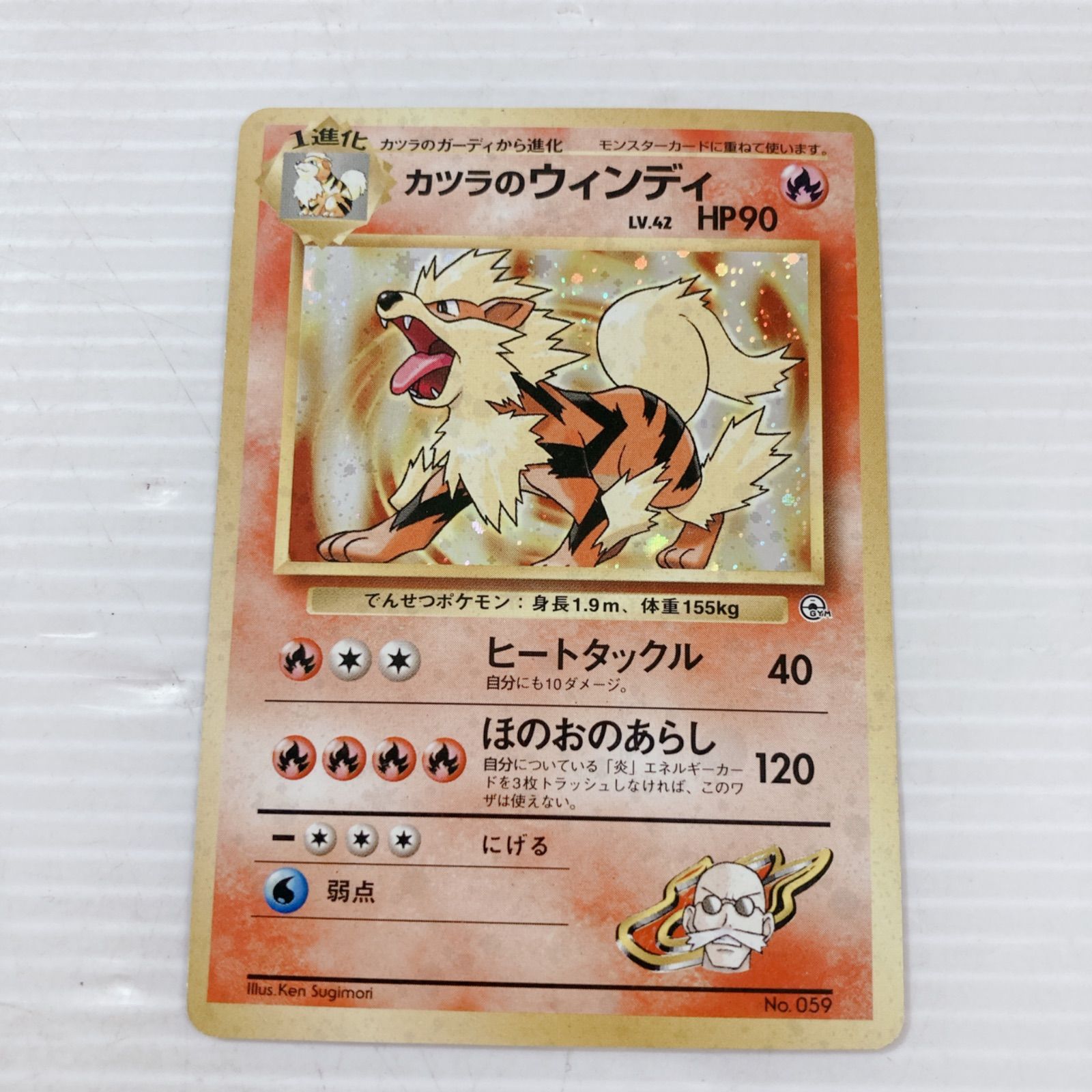 ポケットモンスター ポケモンカードゲーム ポケカ カツラのウィンディ 
