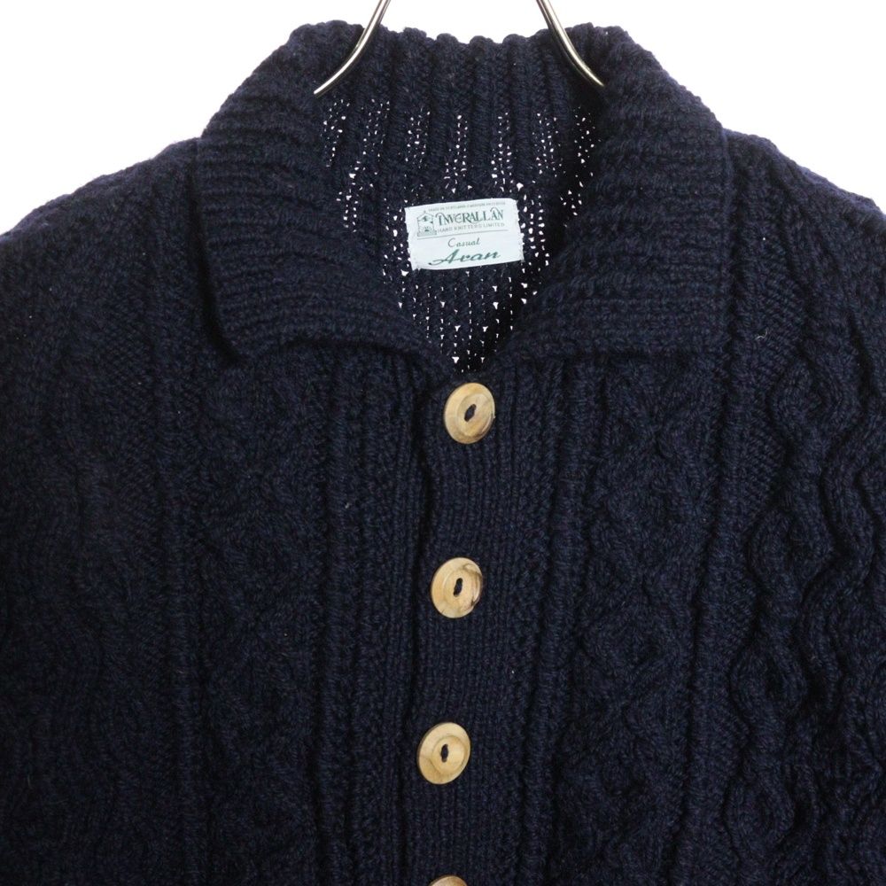 INVERALLAN (インバーアラン) 3A ウールケーブルニット レギュラー 