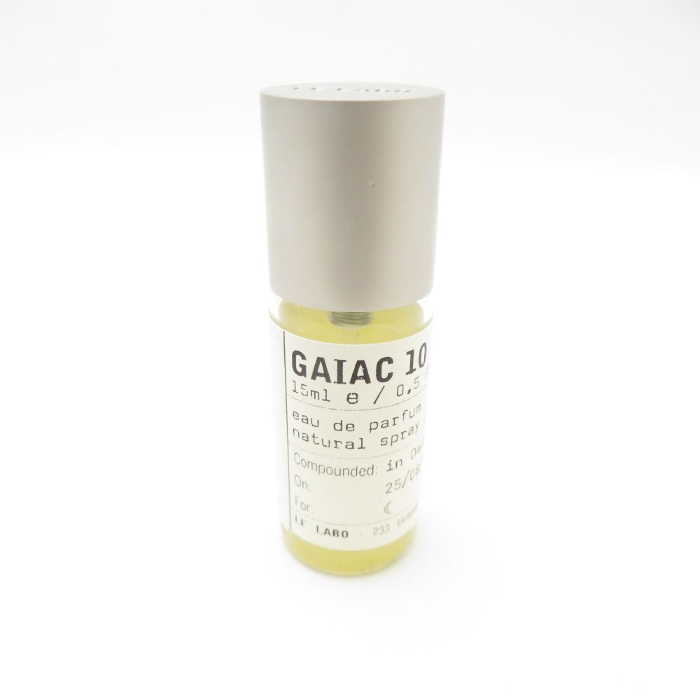 美品 LELABO ルラボ ガイアック10 オードパルファム 15ml 香水