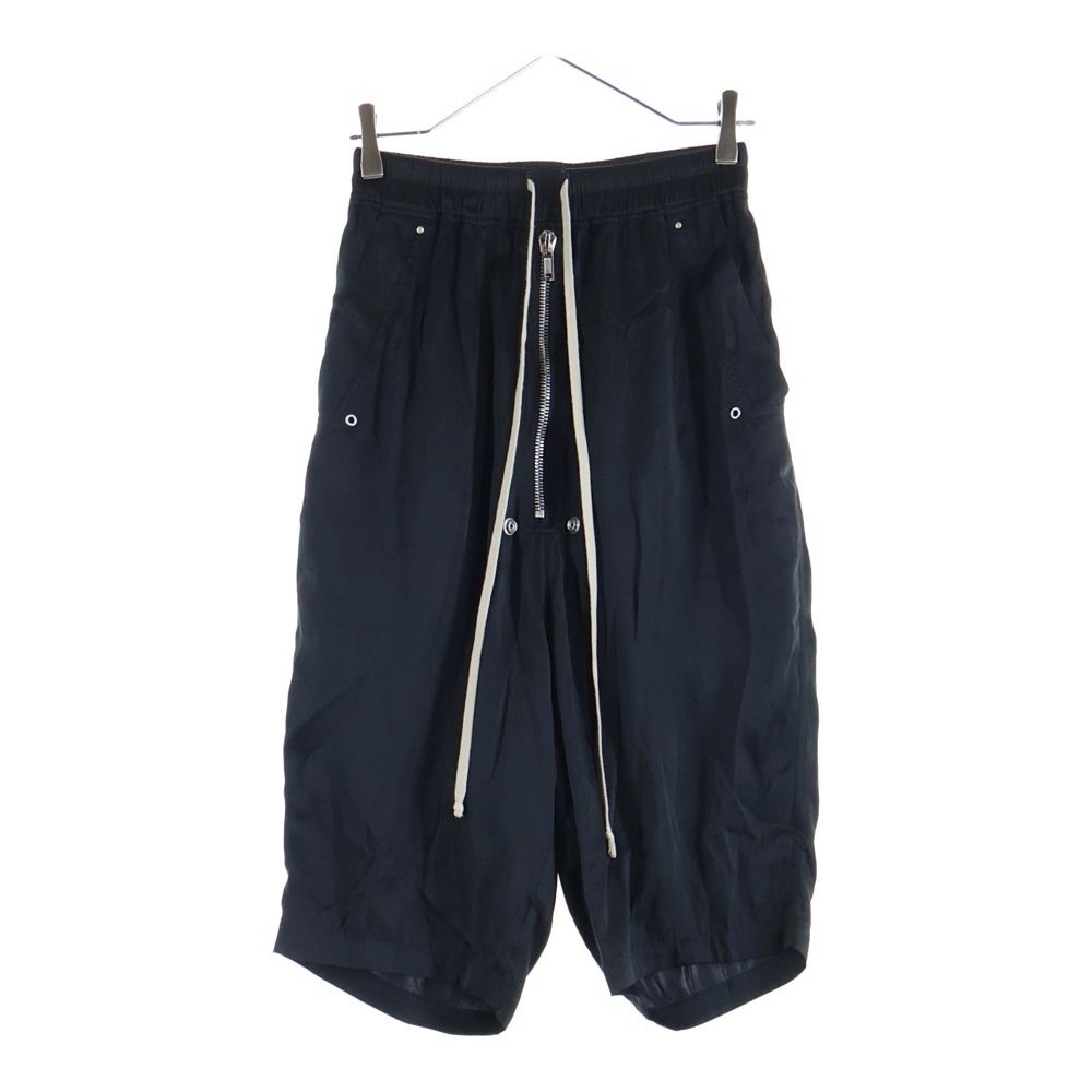 Rick Owens レザー ドローストリング ショートパンツ レディース 