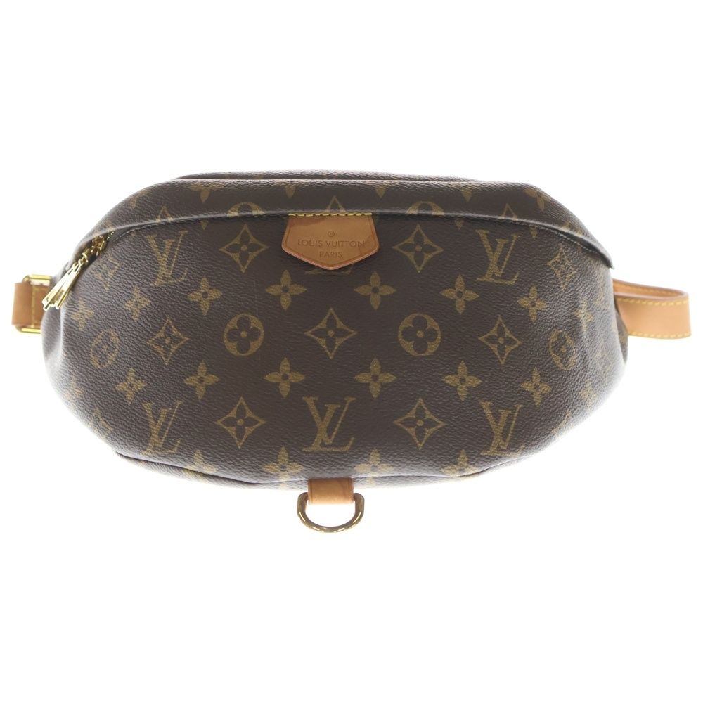 LOUIS VUITTON (ルイヴィトン) モノグラム柄 バム ボディーバック ブラウン M43644 RFID