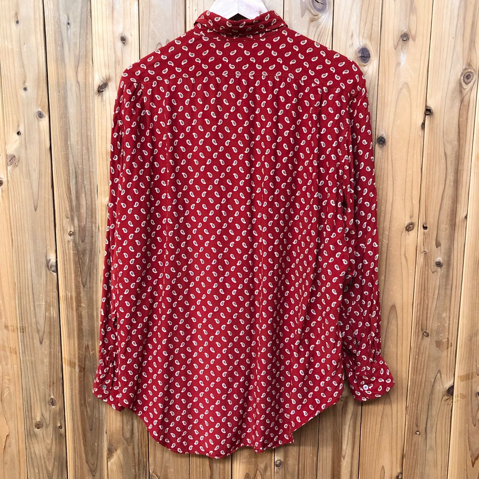 Karl Helmut メンズ カールヘルム 長袖シャツ レーヨンシャツ 柄シャツ 