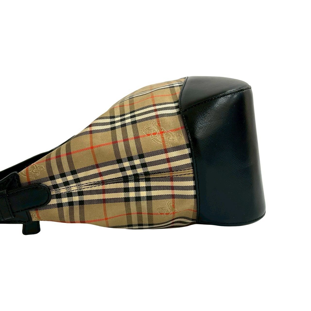 極 美品 BURBERRY バーバリー ノバチェック シャドーホース 柄