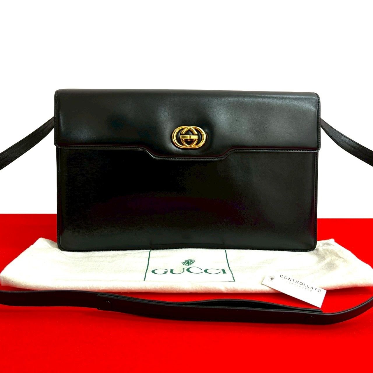 極 美品 袋付き GUCCI グッチ オールドグッチ ヴィンテージ GG 極 美品 袋付き GUCCI グッチ オールドグッチ ヴィンテージ GG