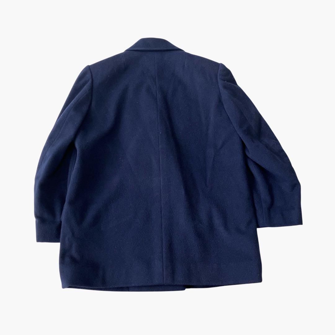 希少 HERMES エルメス 定番モデル カシミヤ 100% ダブル テーラード 