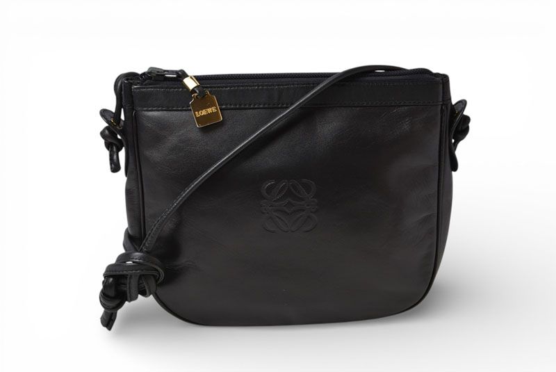 ロエベ ショルダーバッグ ヴィンテージ LOEWE アナグラム バッグ