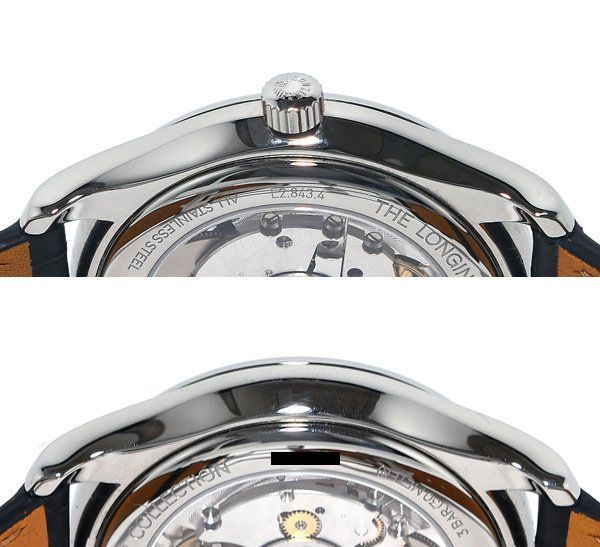  箱 ギャラ付 LONGINES ロンジン マスターコレクション L2.843.4 L2.843.4.73.2 自動巻き メンズ 高級感 自動巻き時計 腕時計(アナログ)