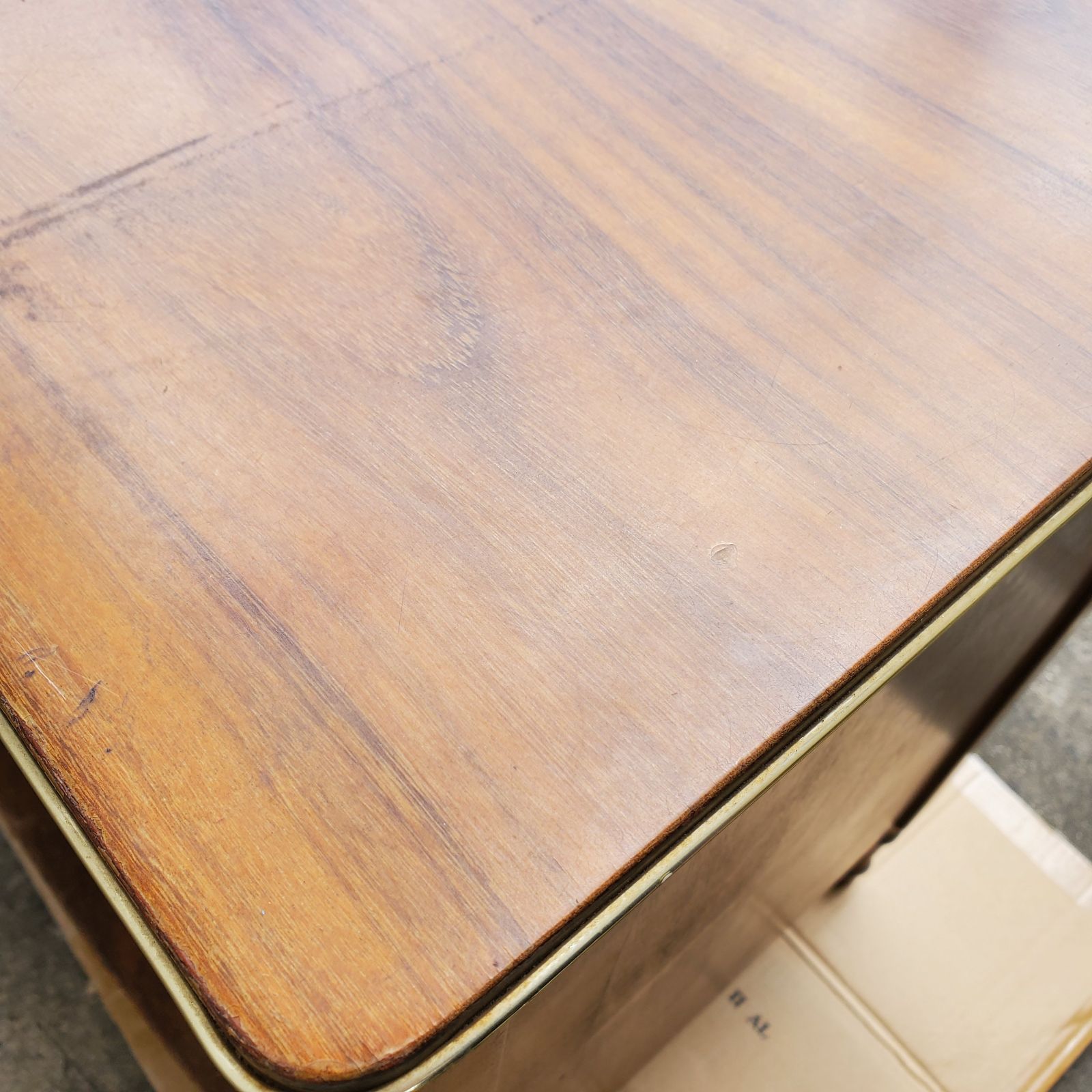 昭和レトロ 木製レコードラック LPレコード収納 キャビネット 古道具