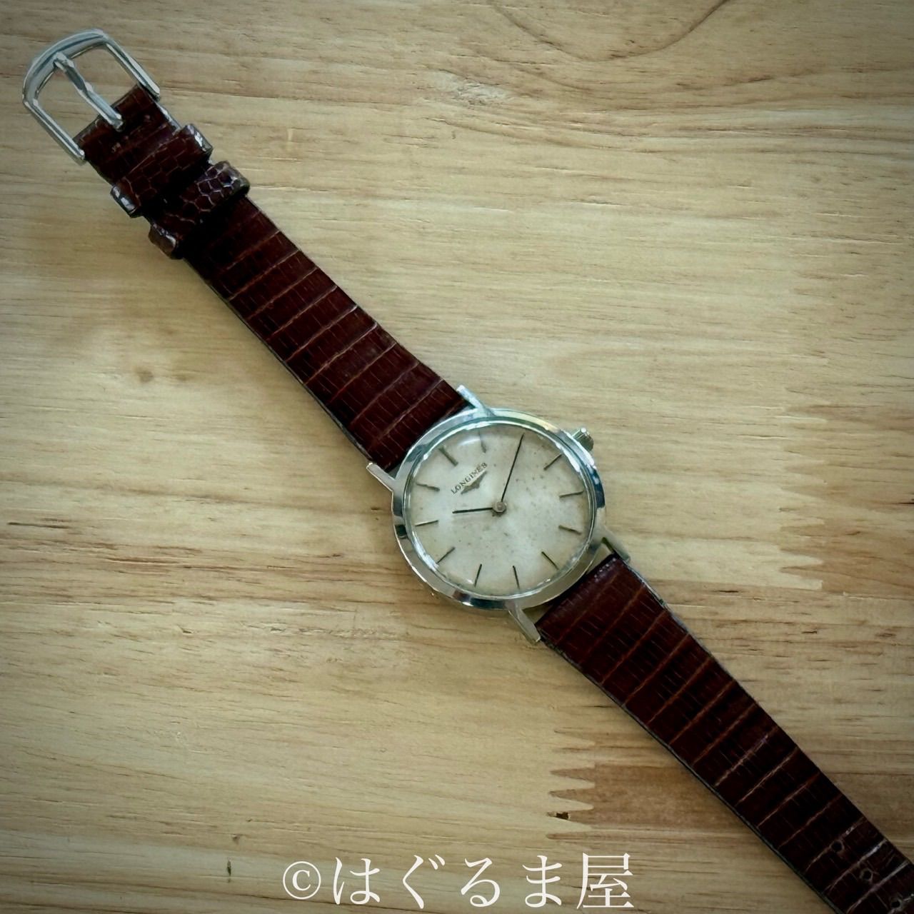 1970年代製 ロンジン L847.3 手巻2針 メンズ 本革リザード OH済 - メルカリ