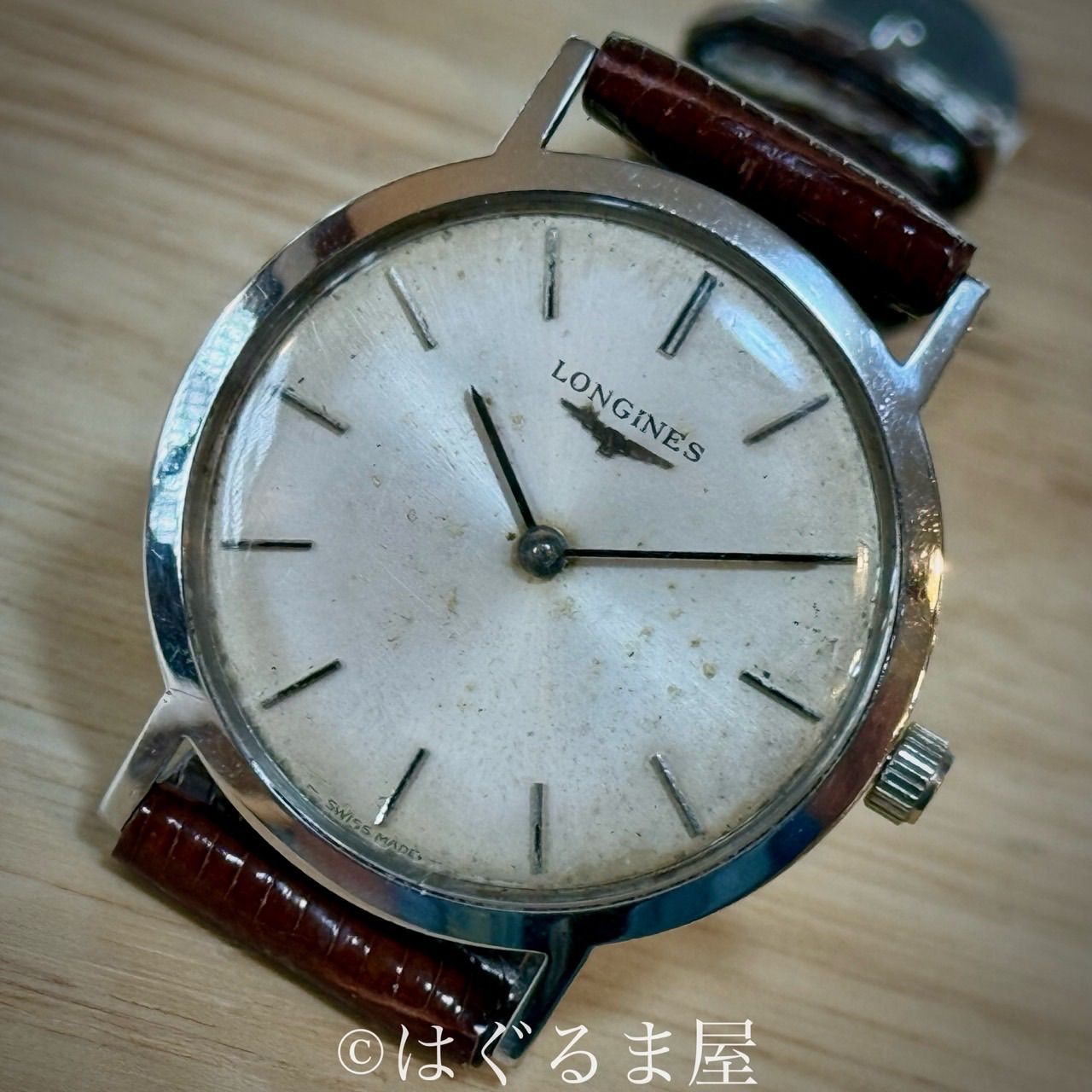 1970年代製 ロンジン L847.3 手巻2針 メンズ 本革リザード OH済 1970年代製 ロンジン L847.3 手巻2針 メンズ 本革リザード OH済 - メルカリ