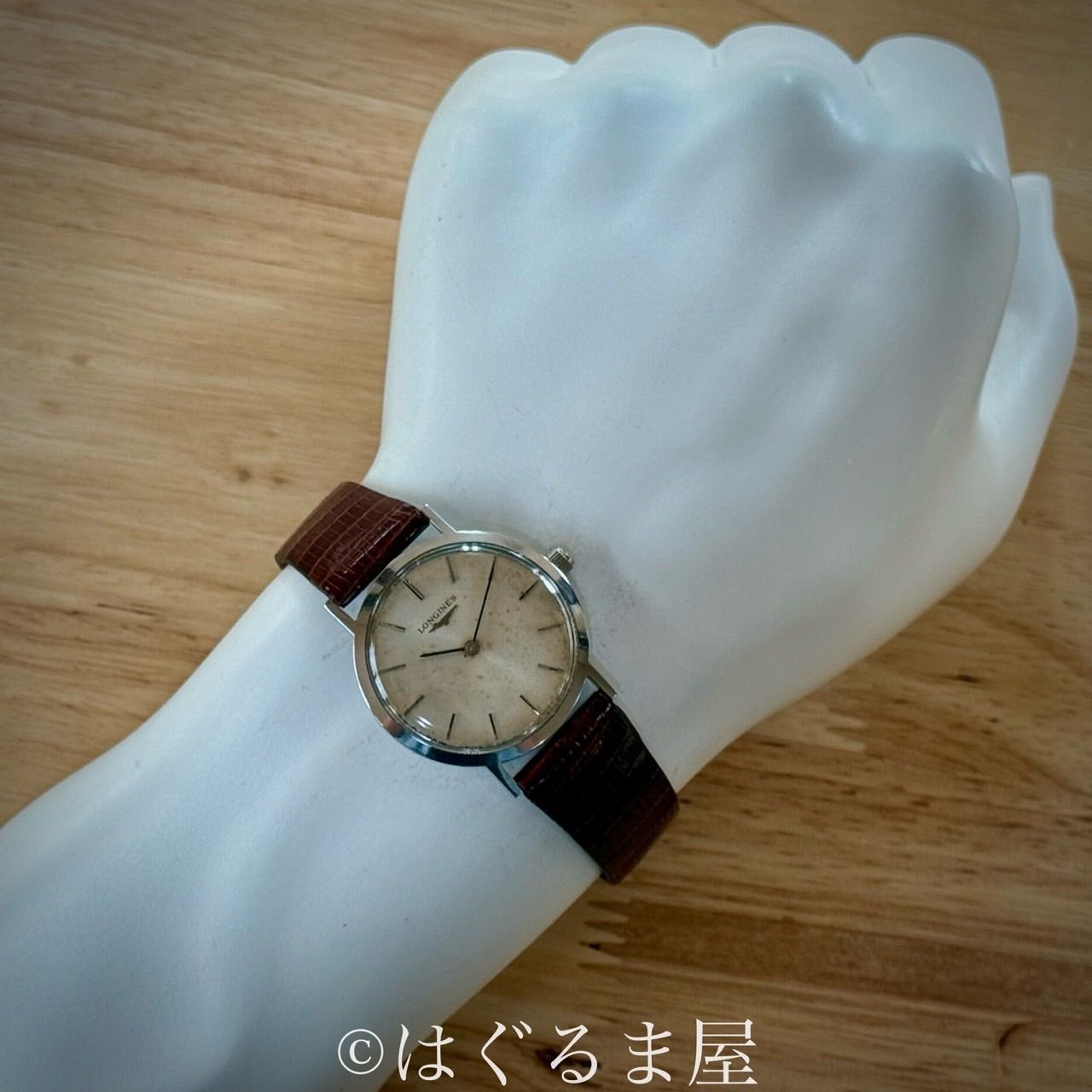 1970年代製 ロンジン L847.3 手巻2針 メンズ 本革リザード OH済 - メルカリ
