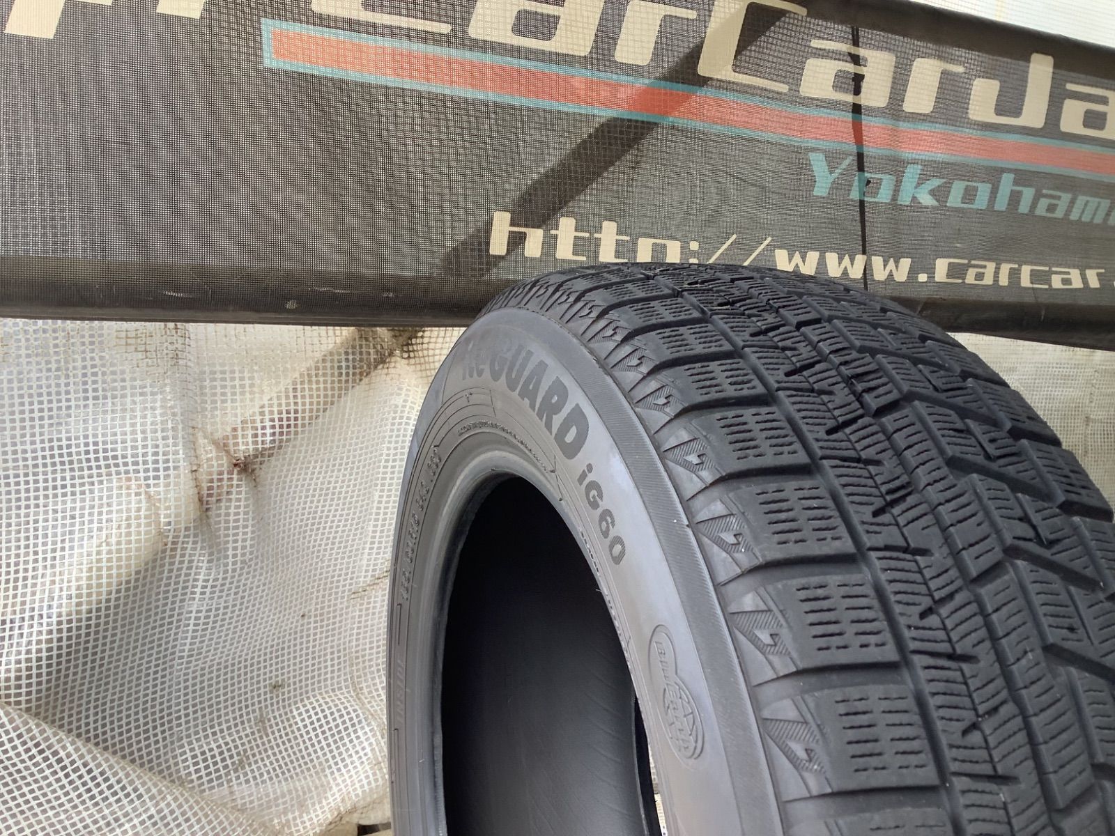 送料込み] 185/60R15 84Q M＋S 2022年製 YOKOHAMA ICE GUARD IG60 